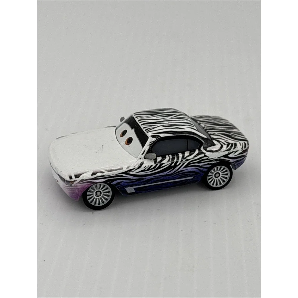Disney Pixar CARS Kay Pillar-Durev Purple/White Zebra Diecast Car